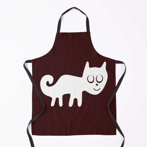 Item preview, Smiling white cat from Nazca designed and sold by siloto.
