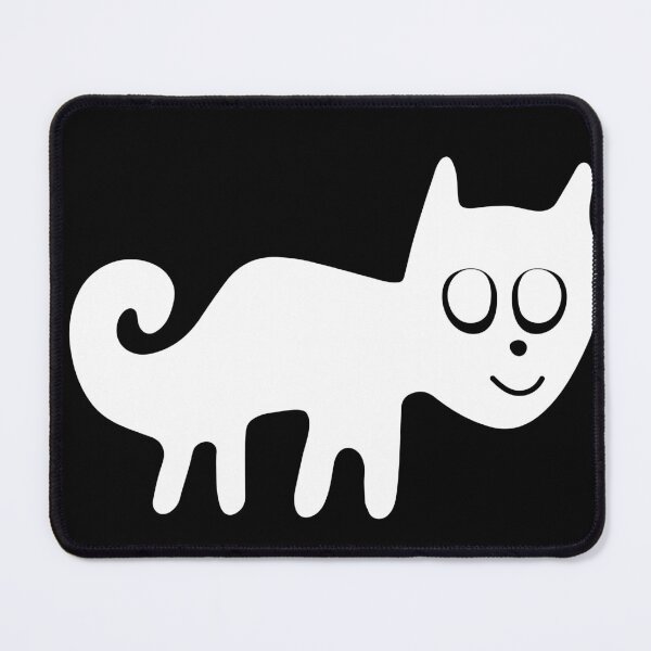 Item preview, Smiling white cat from Nazca designed and sold by siloto.