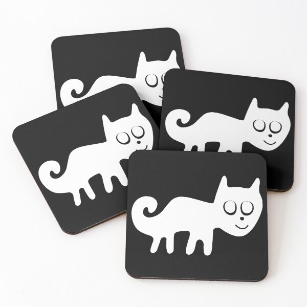 Item preview, Smiling white cat from Nazca designed and sold by siloto.