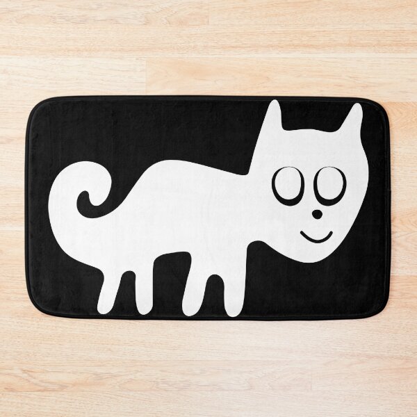 Item preview, Smiling white cat from Nazca designed and sold by siloto.