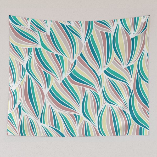 Item preview, Modern Waves Pattern 3 designed and sold by stylebytara.