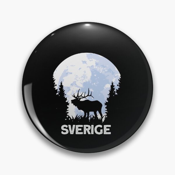 Artikelvorschau, sverige Elch Schweden skandinavien entworfen und verkauft von Ibu83.