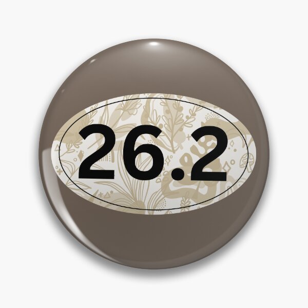 Item preview, Beige Floral, Marathon 26.2 designed and sold by LatterDaze.