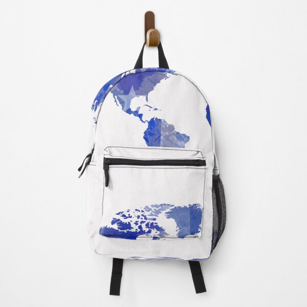 Item preview, Blue grungy world map designed and sold by AlbertoRuiZ.