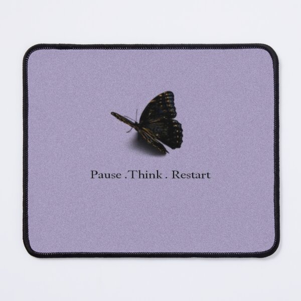 Item preview, Pause. Think. Restart.  designed and sold by TheHand-art.