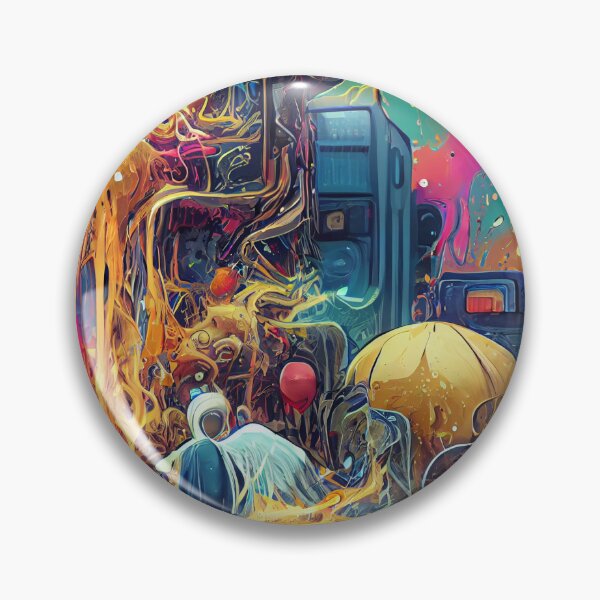 Item preview, AI Generated Art - Color Explosion #8 -  designed and sold by abstrax-art.