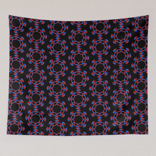 Item preview, blue and red star designed and sold by Meo Design.