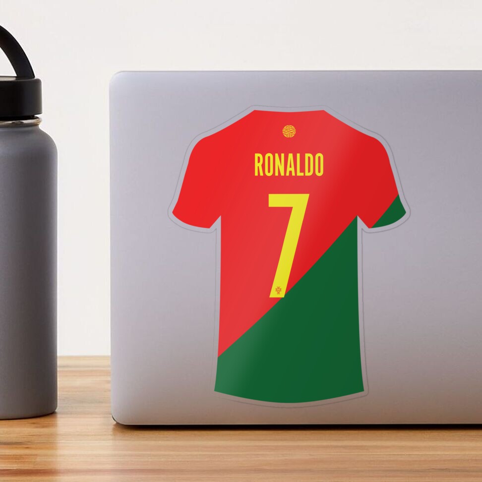 Cristiano Ronaldo Jersey Sticker for Sale by dmgsgw