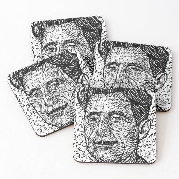 Item preview, GEORGE ORWELL ink portrait .1 designed and sold by lautir.