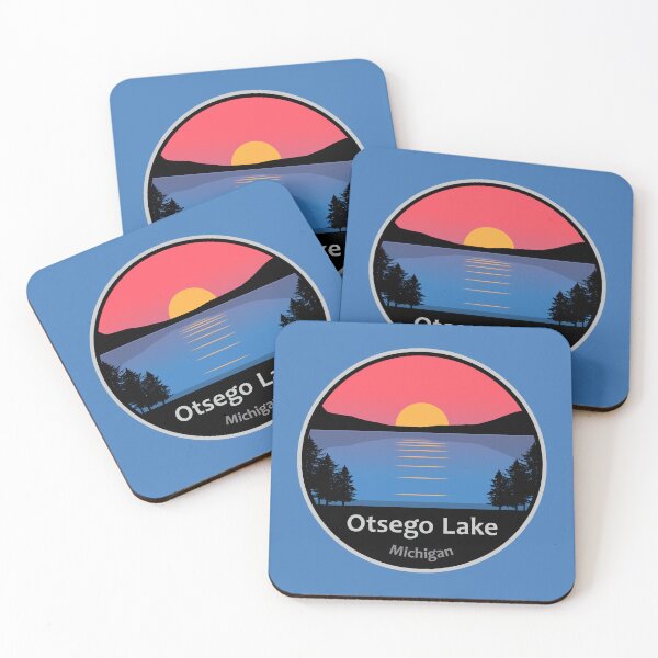 Item preview, Otsego Lake, Michigan designed and sold by studio838.
