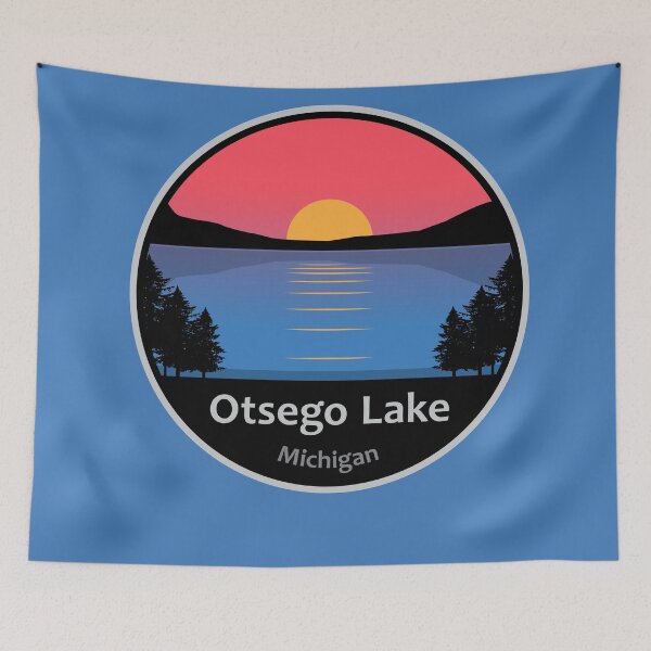 Item preview, Otsego Lake, Michigan designed and sold by studio838.