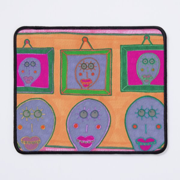 Item preview, Three Faces With Portraits designed and sold by JaySnellingArt.