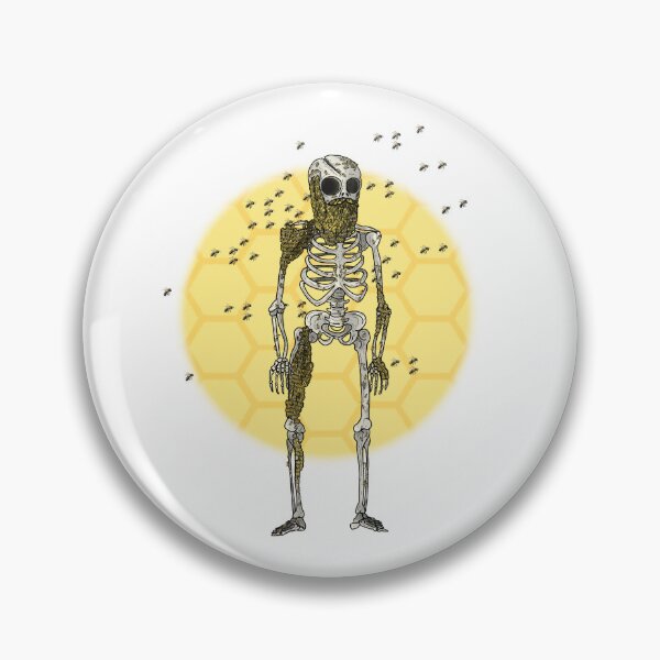 Item preview, Bee bearded skeleton designed and sold by Fhalldraw.
