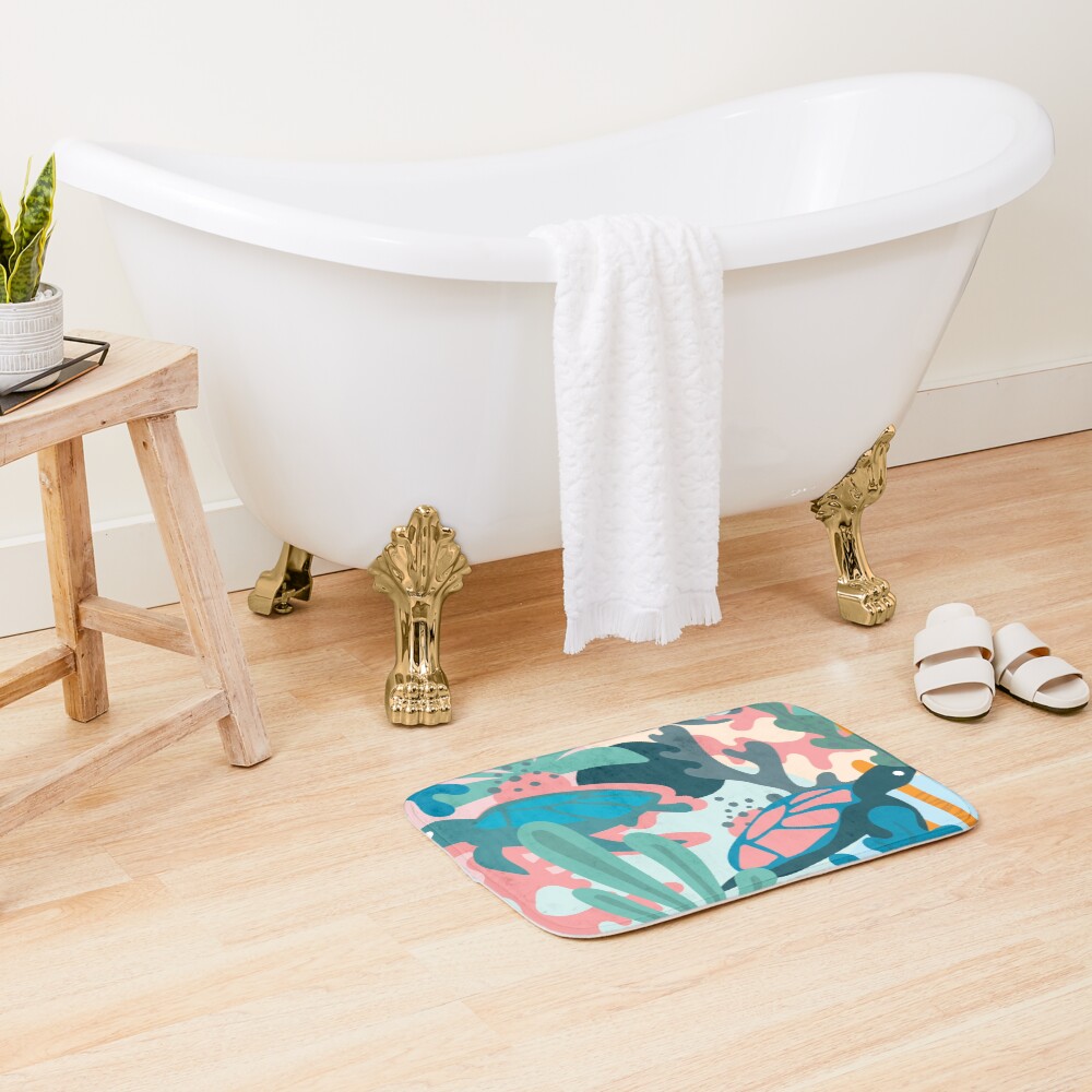 Item preview, Bath Mat designed and sold by Roochita.