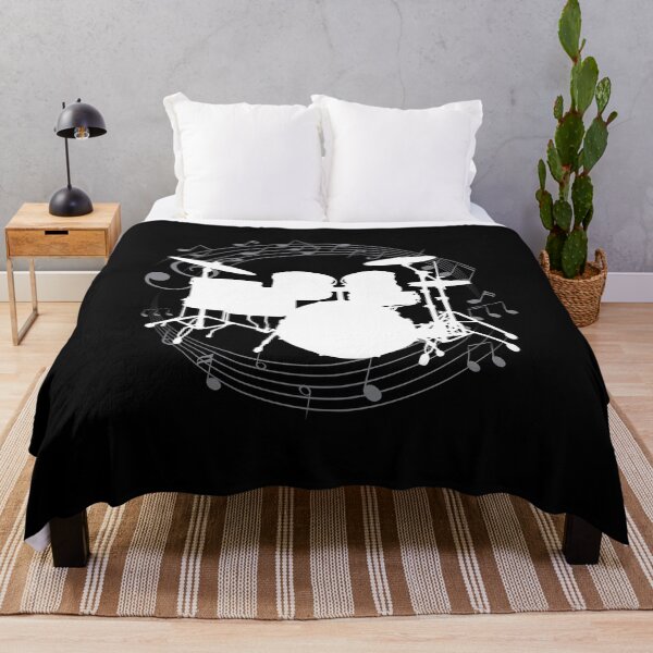 Item preview, Drummer Gift Music Retro Drum Kit Rock Drumming designed and sold by Lenny Stahl.
