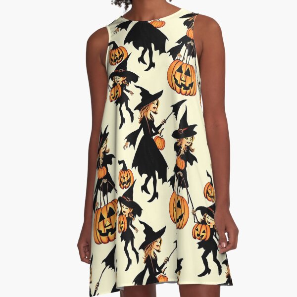 Item preview, Vintage Witch Pattern designed and sold by AbstractWave.