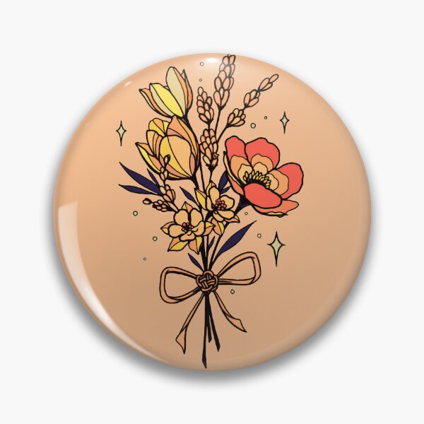 Item preview, Countryside Flower Bouquet in Orange designed and sold by PAofPS175Q.