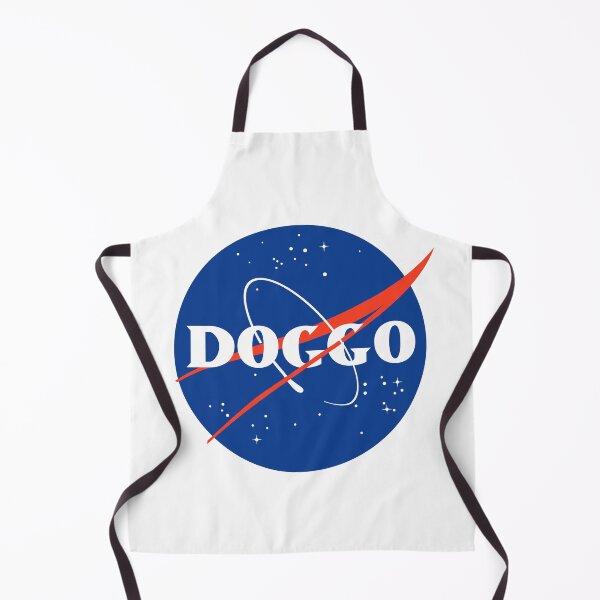 Item preview, Doggo, Nasa Inspired logo, quality logo, Guaranteed best gift for all dog lovers designed and sold by Galactic Fur Baby Federation.