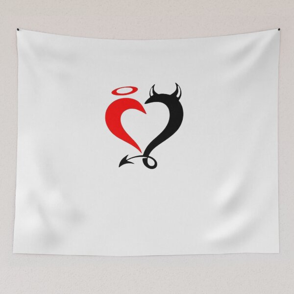Item preview, dual heart designed and sold by MirallesDiGital.