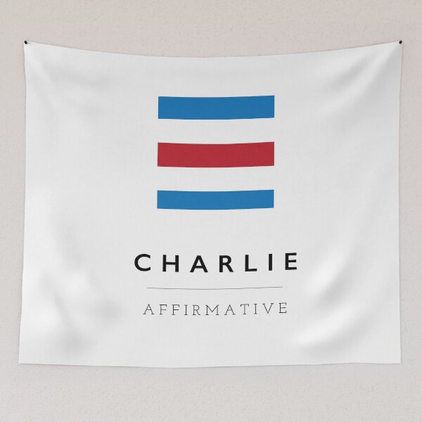 Item preview, Nautical Flag: Charlie designed and sold by Caleb Faires.