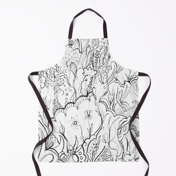 Item preview, Loose Doodle Abstract Imaginary Flower Garden designed and sold by Alaina Perry.
