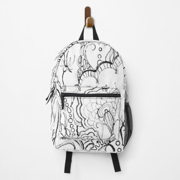 Item preview, Loose Doodle Abstract Imaginary Flower Garden designed and sold by Alaina Perry.