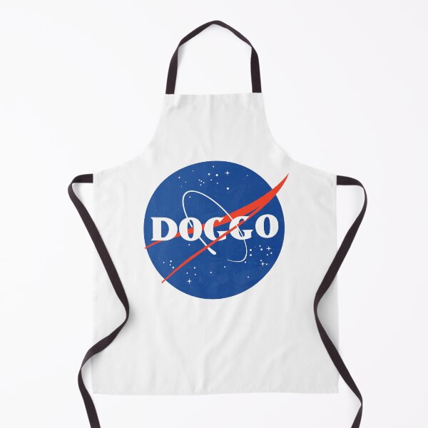 Item preview, Doggo, Nasa Inspired logo, quality logo with Grunge Texture, Guaranteed best gift for all dog lovers designed and sold by Galactic Fur Baby Federation.