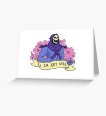 I AM NOT NICE Greeting Card