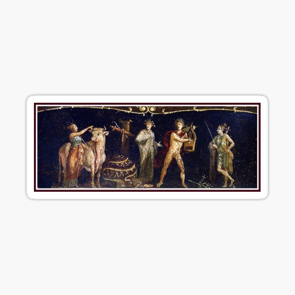 The Sacrifice of Iphigenia. Sticker