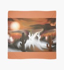 Pañuelo Arte abstracto del fuego y del hielo del sudoeste
