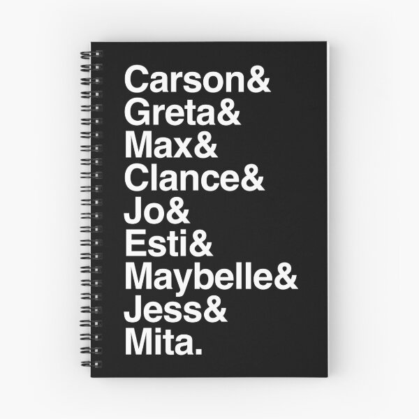 Item preview, A League of Their Own Character List (White) designed and sold by brenda-lee.