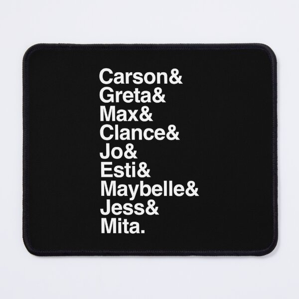 Item preview, A League of Their Own Character List (White) designed and sold by brenda-lee.