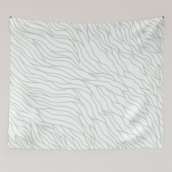 Item preview, Modern Waves Pattern 7 designed and sold by stylebytara.