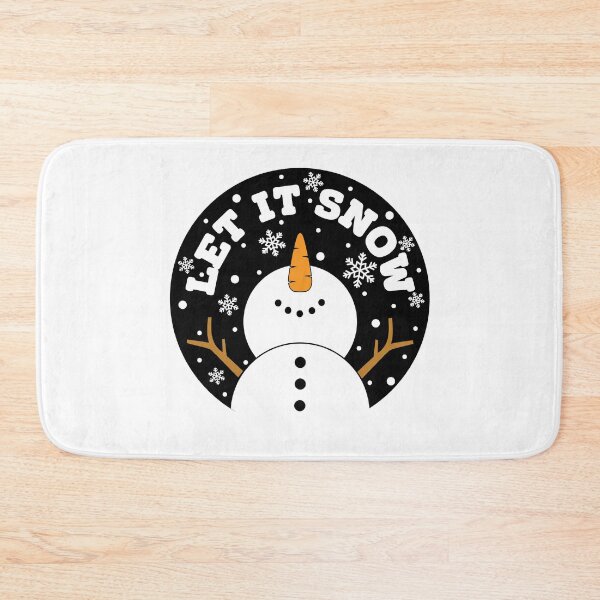 Item preview, Let it Snow Snowman Christmas designed and sold by BlackSnowShop.