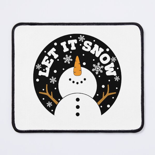 Item preview, Let it Snow Snowman Christmas designed and sold by BlackSnowShop.