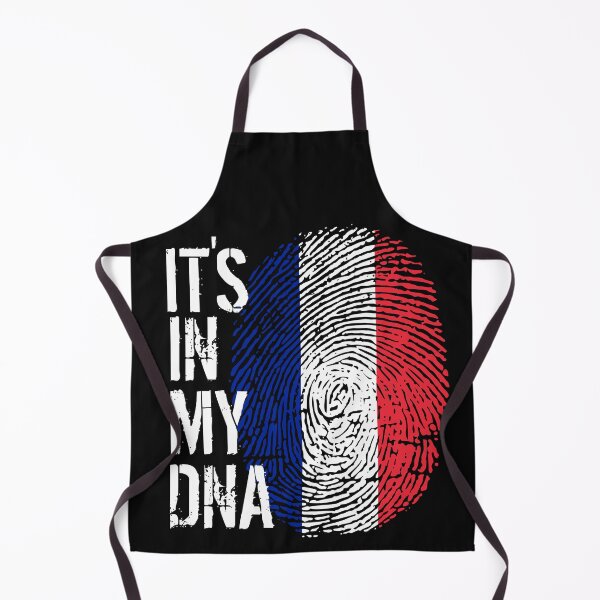 Item preview, France Flag Fingerprint - It's in my DNA French designed and sold by PartyShirts1.