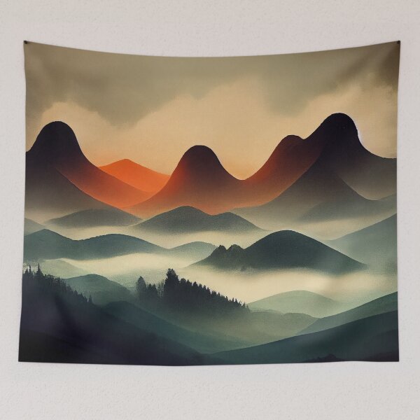 Item preview, Misty Mountains - 7 designed and sold by MrVPhotography.