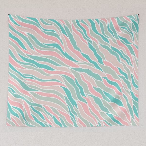 Item preview, Modern Waves Pattern 8 designed and sold by stylebytara.