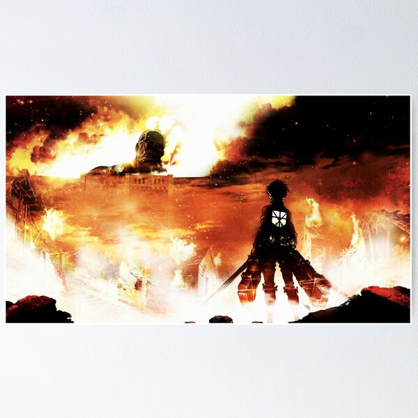 Armin Arlert, fire flames, Attack on Titan, artwork, Shingeki No Kyojin,  manga, HD wallpaper