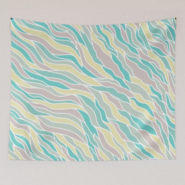 Item preview, Modern Waves Pattern 9 designed and sold by stylebytara.