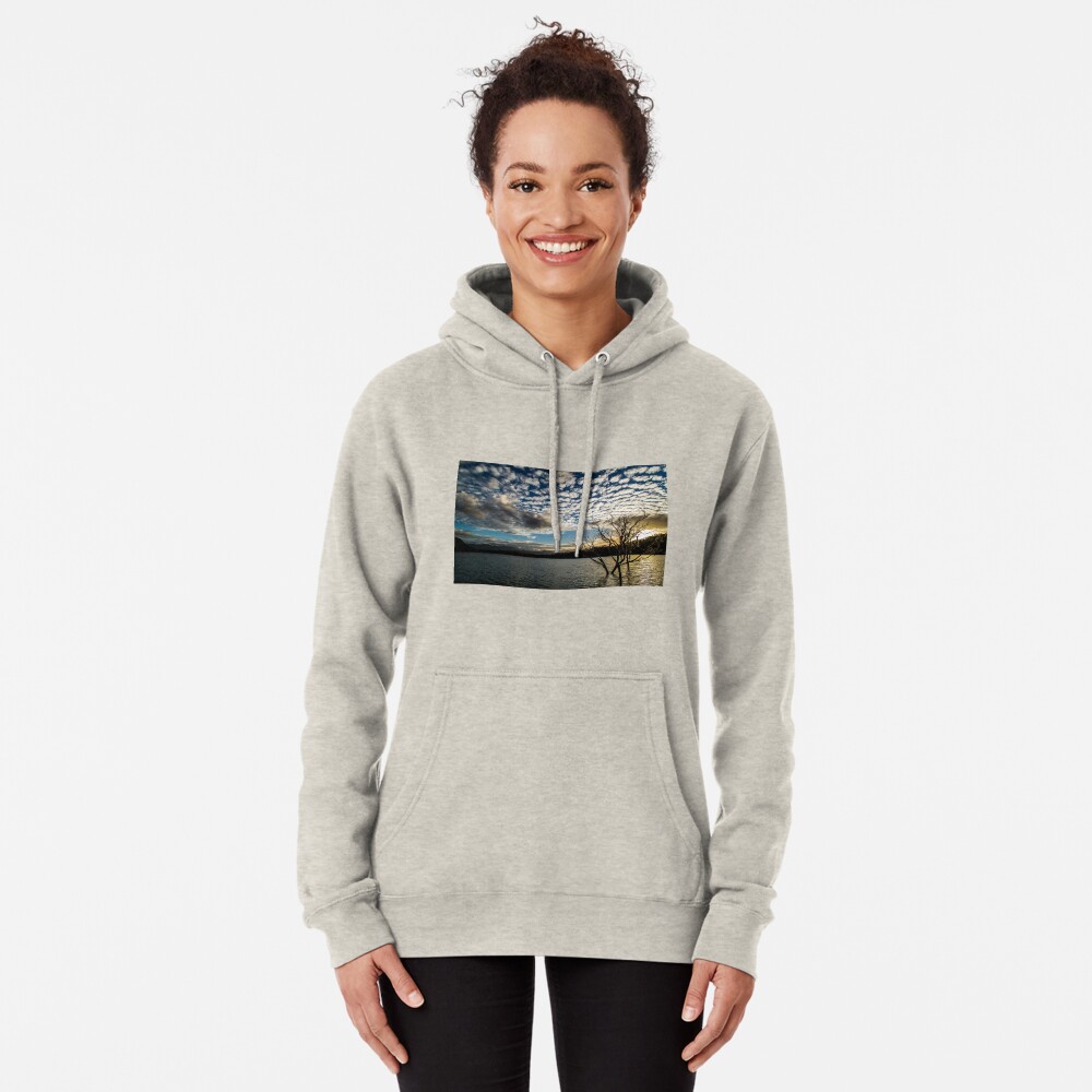 Lake sunset Pullover Hoodie