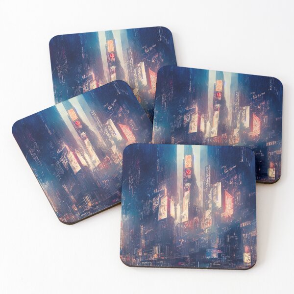 Item preview, blue city time designed and sold by Jean-François Dupuis.