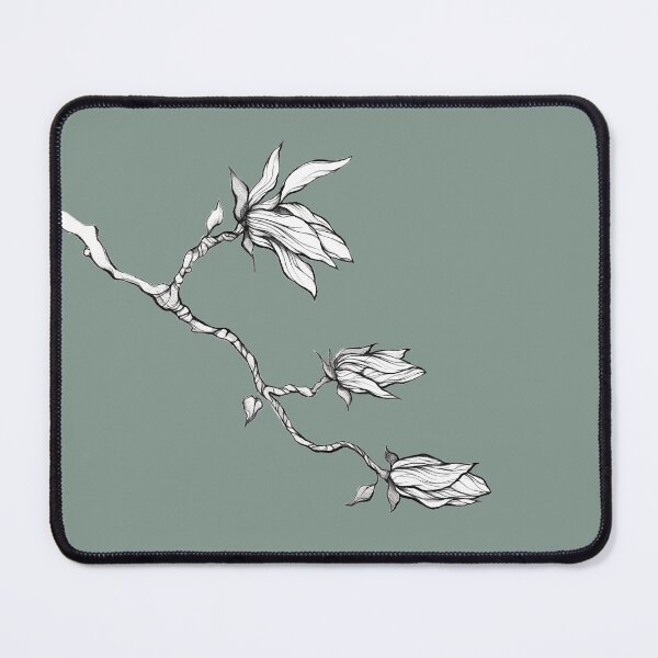 Item preview, white magnolias blossom designed and sold by Alonushka.