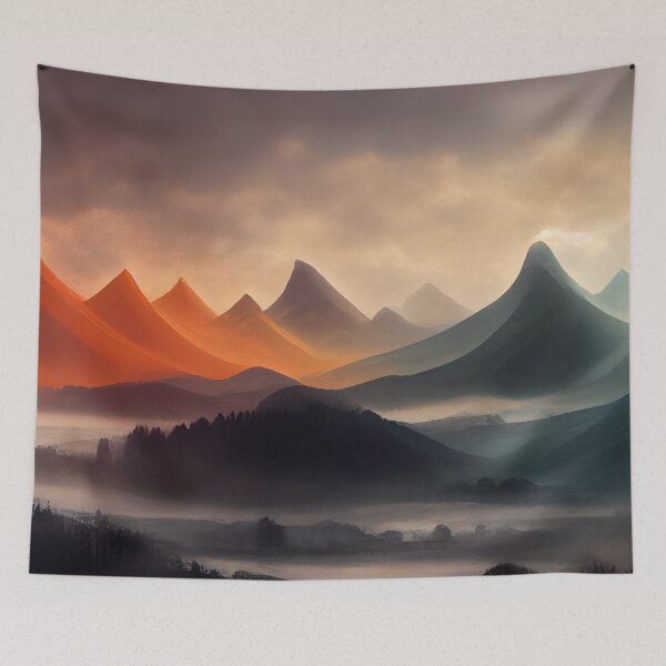 Item preview, Misty Mountains - 8 designed and sold by MrVPhotography.