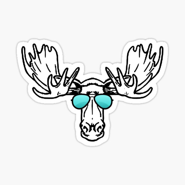 Item preview, Too cool for school Moose  designed and sold by cjhimself.