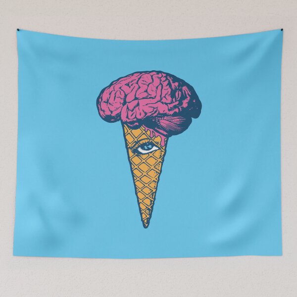 Item preview, Brain love ice cream with and eye designed and sold by SweetLog.