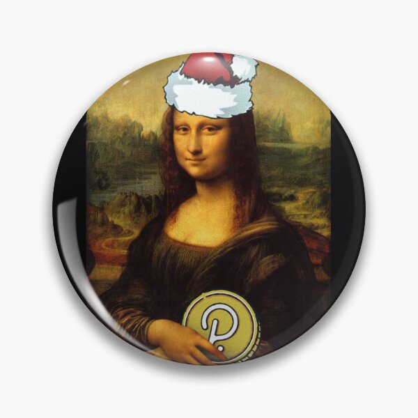 Artikelvorschau, Weihnachten Mona Lisa Polkadot PUNKT entworfen und verkauft von Crypmetal.