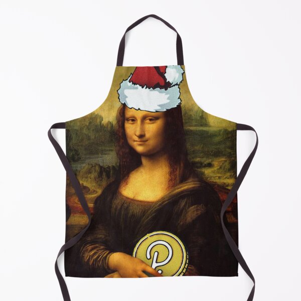 Item preview, Christmas Mona Lisa Polkadot DOT designed and sold by Crypmetal.