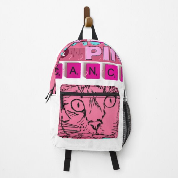 Item preview, The Black Cat in October Wears a Pink Breast Cancer  designed and sold by ABDFRTRENDS ⭐⭐⭐⭐⭐.