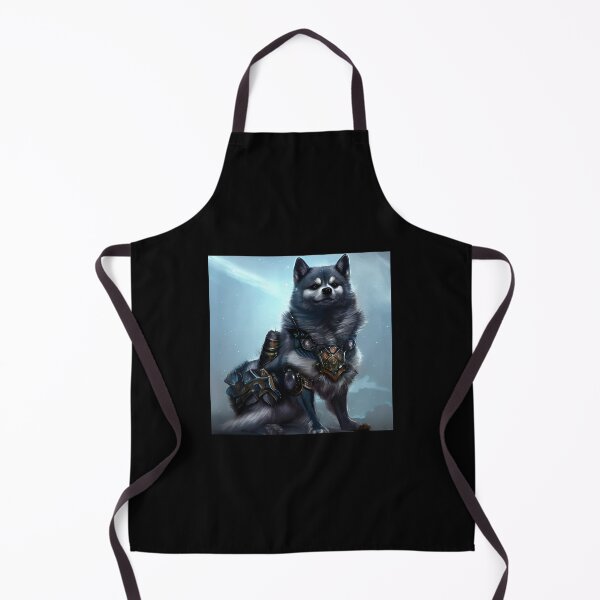 Item preview, AI Generated Art, War Husky/Pomsky designed and sold by RabbitHoleMI.